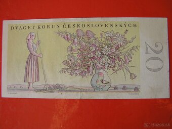 ČESKOSLOVENSKÉ BANKOVKY: 20-KORÚN-1949 - 2