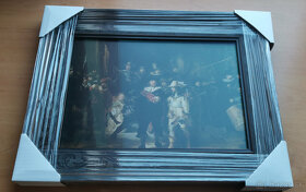 Investičné striebro - NOČNÍ HLÍDKA 350 Rembrandt 1,5 kg - 2