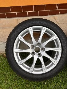 5x112 R17 ET 38 Audi elektrony/disky + zimné pneu - 2