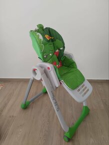 Chicco Polly 2 start crocodile jedalenska stolicka - 2