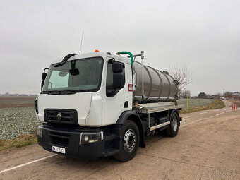 RENAULT D WIDE 2015 FEKAL-NOVÁ CISTERNA 11500L - 2