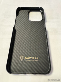 Púzdro nové Tactical Aramid Kryt pre iPhone 15 Pro MAX Black - 2