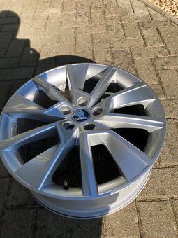 Orig.Alu Disky škoda 6,5Jx17" 5x100,ET40 - 2