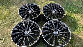 ☑️disky 5x112 r19 black Turbína - 2