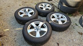 ❗PREDAM SADU KOLIES 5×112 R16 PNEU 215/60 R16 VW,ŠKODA,AUDI❗ - 2