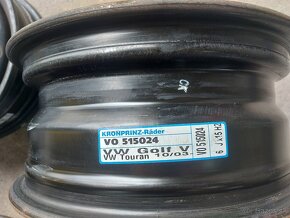 5x112R15  plechové disky VW-ŠKODA-SEAT - 2