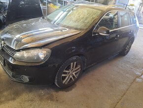 Rozpredam Volkswagen Golf6 Variant 1,6tdi 77kw CAY, - 2