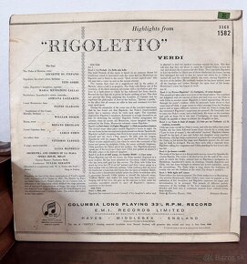 Maria Callas – Verdi: Rigoletto Highlights (Columbia, 1958) - 2