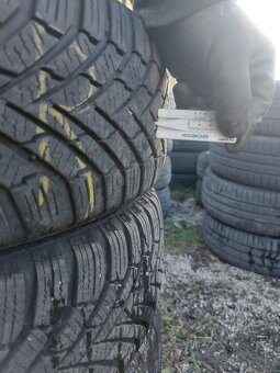 Predám 4ks zimné 185/60R15 Continental DOT 3420 - 2