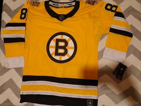 Novy Hokejovy dres Boston Bruins Pastrnak velkost S - 2