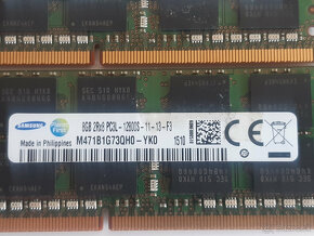 RAM 16GB(2x8GB) DDR3L SAMSUNG SODIMM  PC12800 (1600MHz) - 2