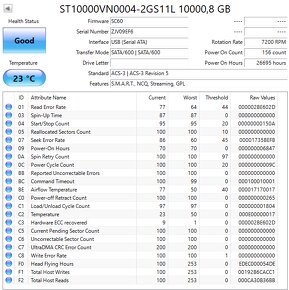 3,5" HDD Seagate IronWolf 10TB / Enterprise 12TB - 2