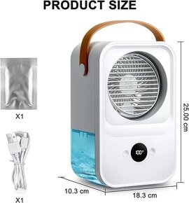 Predam stolny kempingovy ventilator- novy - 2