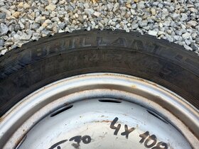 CITROEN PEUGEOT REZERVA PLECHOVY DISK 4X108 R14 - 2