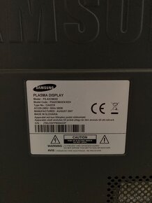 Plazmový televízor Samsung 42"/107 cm - 2