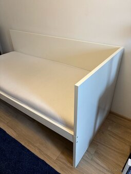 2x posteľ IKEA s roštom a matracom 90x200cm - 2