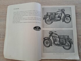 Jawa ČZ 125-175 r.v. 1956 - Technický popis a jízdní návod - 2