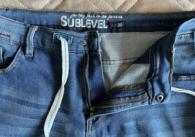 Sublevel jeans modré - 2