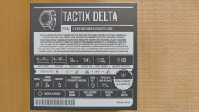 Predám multišportové hodinky GARMIN Tactix Delta Solar 51mm. - 2