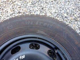 PLECHOVY DISK REZERVA 5X100 195/65 R15 - - 2