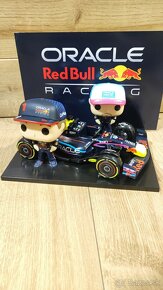 RedBull Racing - Max Verstappen + Sergio Perez Miami - funko - 2