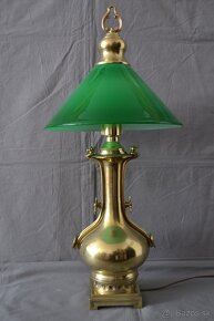 Mosadzná lampa - 2