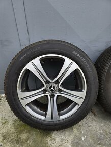 zimná sada Mercedes 5x112 BFGoodrich 225/55 R17 DOT3422 - 2