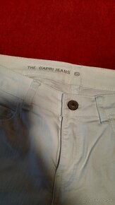 Capri džínsy biele - 2