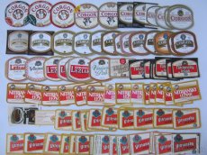pivní pivné etikety pivovar Nitra 115ks 1948-2004 - 2