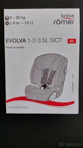 BRITAX ROMER EVOLVA 1-2-3 SL SICT - 2