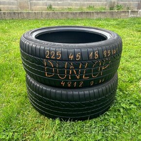 225/45 r18 letné DUNLOP 95W - 2