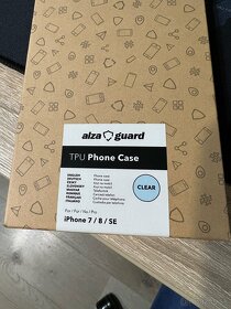 TPU Phone case pre iPhone 7/8/SE 2020 Alza guard transparent - 2