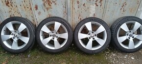 Alu kolesa 225/45 r17 skoda octavia - 2