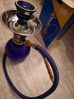 Vodná fajka shisha + tabak + prislusenstvo - 2