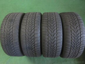 R17 zimná sada MERCEDES rozteč 5x112 + 225/50r17 DUNLOP 4D - 2