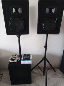 Aktívny subwoofer plus aparatúra - 2