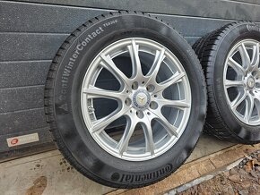 Zimná Sada Mercedes C W205 5x112+Continental 205/60 R16 - 2