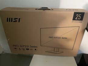 MSI PRO MP251 SERIES V ZARUKE DO 2027 - 2