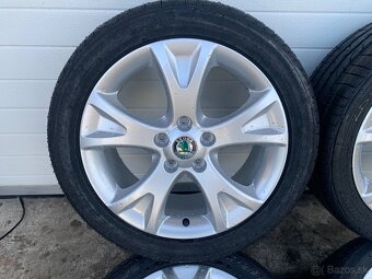 5x112 R17 ET54 ORIGINAL Škoda 225/45 R17 - 2