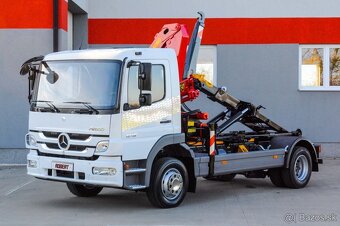 MERCEDES ATEGO 1218 HÁKOVÝ NOSIČ KONTAJNEROV HYDR. RUKA /EU5 - 2