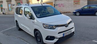 TOYOTA PROACE CITY VERSO 1.5d 96kw, 114000km,2021, 7miest. - 2