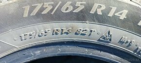 Predám 2 zimné pneumatiky 175/65 R14 82T Matador - 2