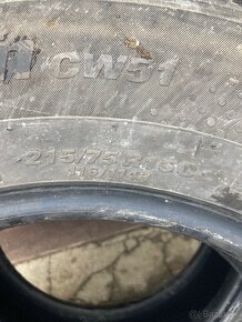 Kumho ZIMNE 215/75 r16 rok vyroby 2022 - 2