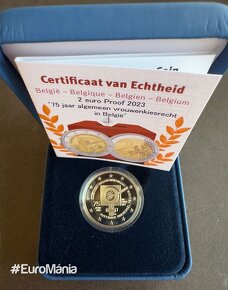 2 euro PROOF mince - 2