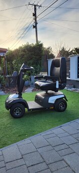 Elektrický invalidný vozík pre seniorov skuter moped - 2