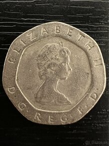 20 Pence 0.20GBP II. Elizabeth 1982 - 2