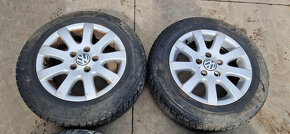 Volkswagen Caddy, golf Touran 5x112 alu disky na pneu - 2