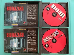 Japonské RESIDENT EVIL - BIOHAZARD hry na Playstation 1 - 2