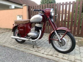 JAWA 250 s TP ŠPZ STK 4roky - 2