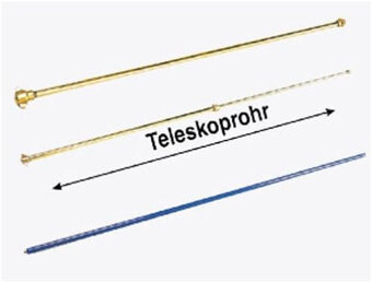 Mosadzná predlžovacia trubica "GLORIA" typ 124 - 2